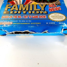 Wheel of Fortune Family Edition - Nintendo NES W BoxGame Authentic FREE SHIPPING