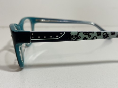 HOT KISS EYEGLASS FRAMES Style HK33 Green 52-18-135 Skulls Classic Fashion - Picture 9 of 14
