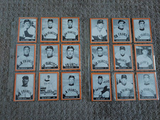1981 TCMA, 1962 San Francisco Giants NL Champions Set - EX**RARE SHARP!