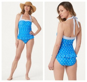 polka dot swimdress