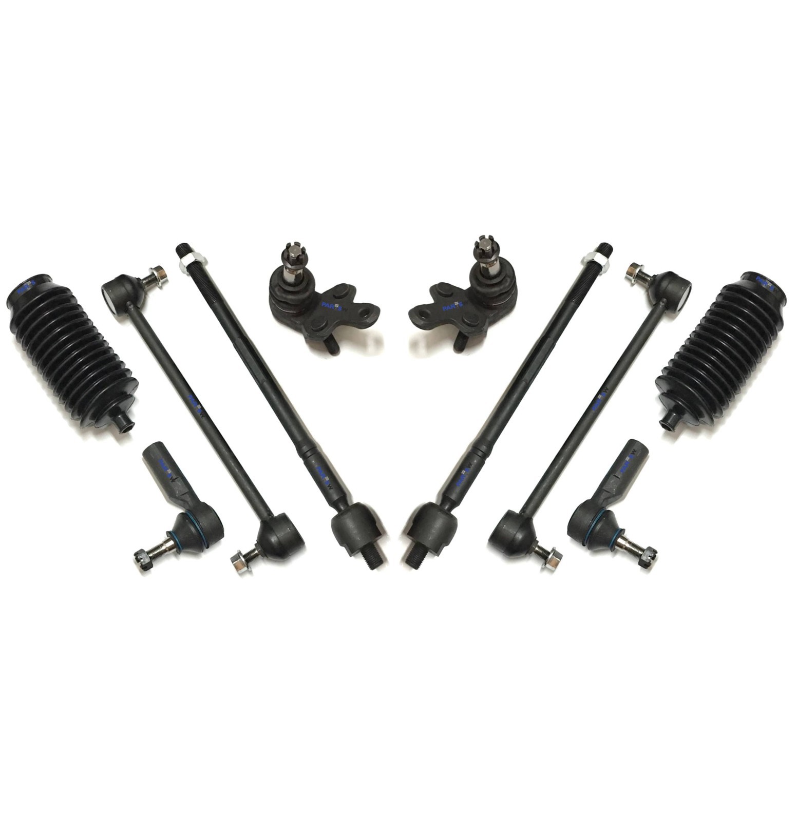 10 Pc Suspension Kit for Lexus Toyota Avalon Camry Solara Tie Rod Ends