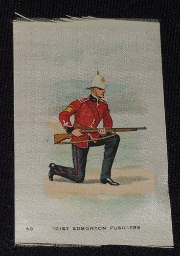 VINTAGE - CANADIAN SOLDIERS TOBACCO /CIGARETTE SILKS (5) #2, #11, #17, #22, #50 - Picture 10 of 11