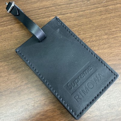 Rimowa Electronic Tag Rimowa Screen RIMOWA×SUPREME Black Leather