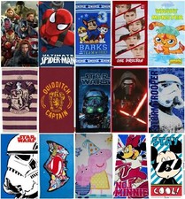Towels For Kids  Novelty Bath and  Beach Cotton Towels For Boys & Girls Gift