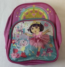 2012 DORA THE EXPLORER small child's backpack 10x8 inches