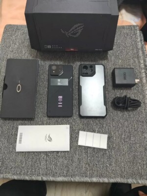 Asus ROG Phone 8 Pro 16GB RAM 512GB ROM Unlocked 5G game phone , Tested GOOD