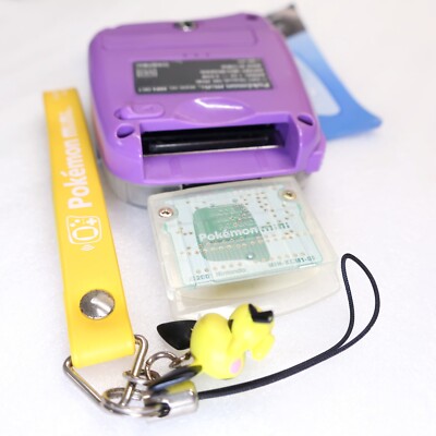 Buy Console Nintendo Pokemon Mini Purple Version With 1 Game Very