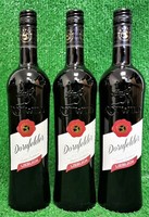 (6€/L) 3X Rotwild Dornfelder Lieblich 0,75L Rotwein Deutschland