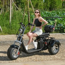 Kilometerstand 70-100KM Elektroroller 2000W 45KM/H 60V40AH Straßenzulassung …