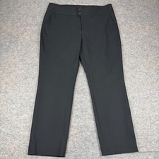 CAbi Hero Trousers 28" 5502 Cotton Polyester Stretch Black Womens 16