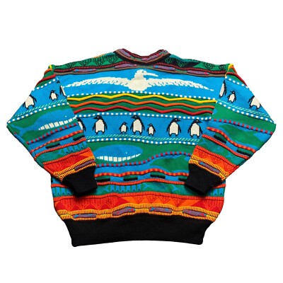 Vintage MacKenzie Country New Zealand Kia Ora Coogi Style Penguin