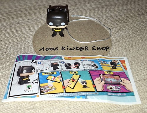 KINDER JOY VT271 VT 271 DC SUPER HEROES FUNKO POP - BATMAN + BPZ 03.2023 KINDER JOY VT271 VT 271 DC SUPER HEROES FUNKO POP - BATMAN + BPZ 03.2023 | Funko Pop | 2 KINDER JOY VT271 VT 271 DC SUPER HEROES FUNKO POP - BATMAN + BPZ 03.2023 | Funko Pop