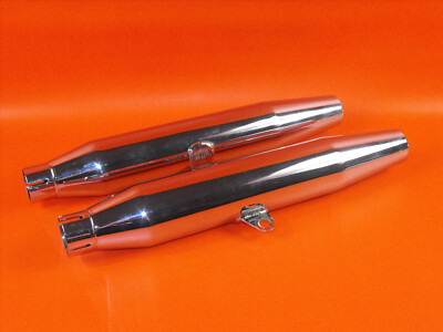 original Harley Davidson Auspuff Endtopf 2 St. FOR EXPORT ONLY  