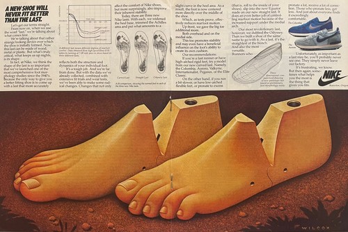 1983 The Runner Magazine August Olympic Countdown, 2 Nike ads - Picture 2 of 24