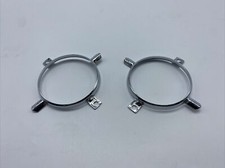 1961 Impala Ful-size Tail Lamp Back Up Lens Chrome Bezel Pair 1961 Impala Ful-size Tail Lamp Back Up Lens Chrome Bezel Pair