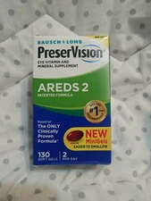 PreserVision AREDS 2 Formula 130 softgels, EXP:07/2026+