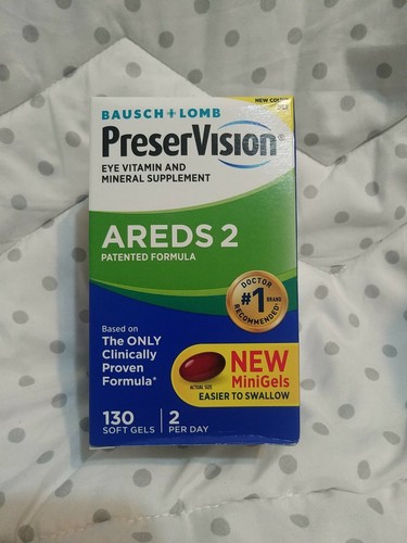 PreserVision AREDS 2 Formula 130 Weichkapseln, EXP: 07/2026+