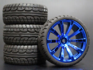 1/10 Onroad Rc Wheels Tires for Hpi Rs4 Sprint2 Kyosho Pureten Fazer Fw05 Fw06