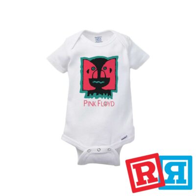 Pink Floyd Division Bell Gerber Baby Onesie  Cotton Unisex White Short Sleeve