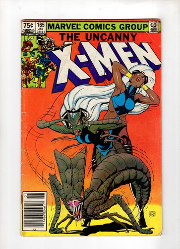 Uncanny X-Men #165 1983 VG/FN 5.0 "Storm Transforms!" *Newsstand!*