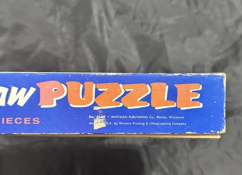 1960s Vintage Whitman Jig Saw Puzzle 63 pieces Series 302 # 4429 Dog Complete - Picture 4 of 5