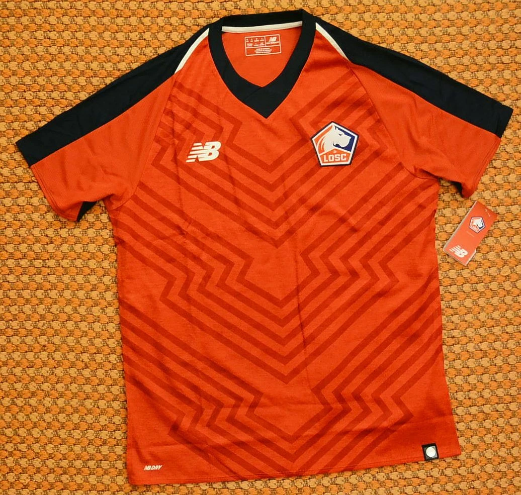Maillot Vintage Lille LOSC 2006 KIPSTA – Domicile Rouge, Collection, Taille XL