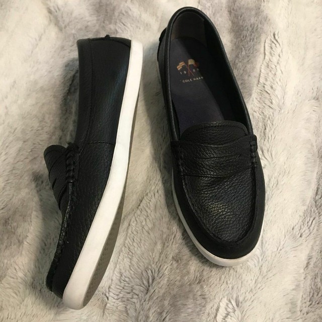 cole haan nantucket loafer womens black