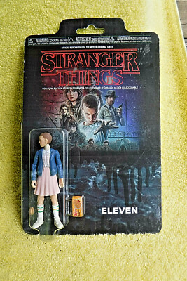 NEW/VINTge STRANGER THINGS RARE FUNKO ELEVEN FIGURE & SQUEEZABLE