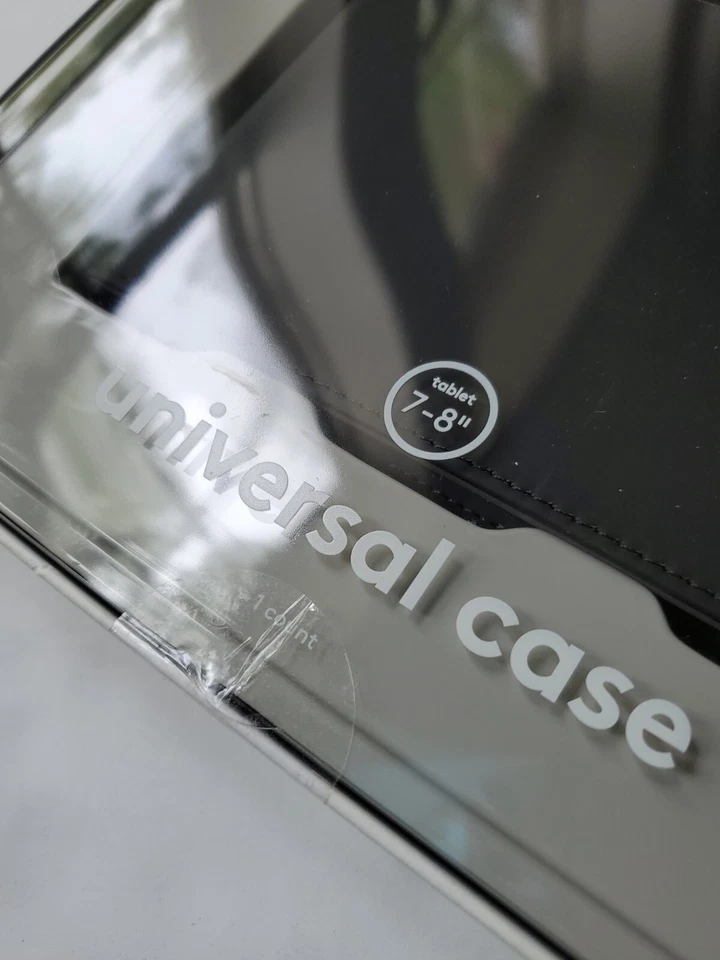 Universal Case for 7-8" Tablet For Apple Samsung BLACK Heyday - Image 3 of 4