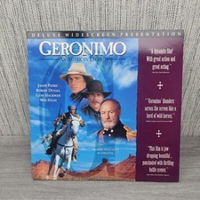 Laserdisc Geronimo - An American Legend Jason Patric Gene Hackman Widesc
