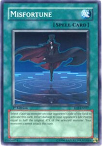 Misfortune - EOJ-EN037 - Common - Unlimited Edition x3 - Near Mint