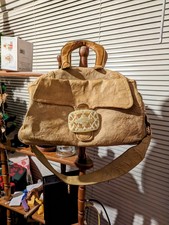 Tracy Reese Yellow Leather Purse With Handles
