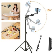 170CM Tall Flexible Phone Tripod with Gooseneck Heavy Duty Phone Tripod Stand US