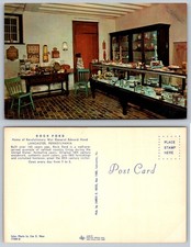 Lancaster PA Rock Ford Gen Edward Hand Historic Home Interior Postcard