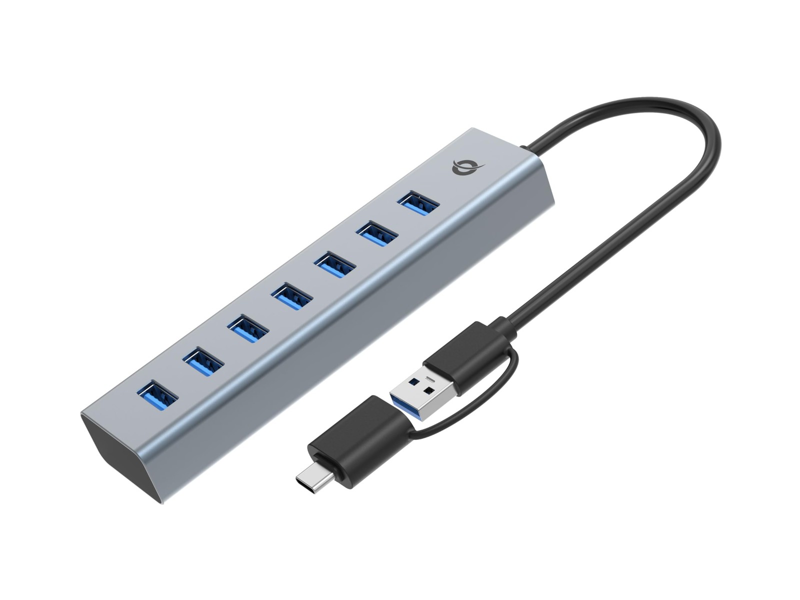 7-Port Usb 3.0 Hub 5Gbps Usb-A X 7 NUOVO