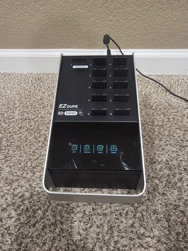 1 to 10 SD & MicroSD Duplicator with Touchscreen - Media card Copier Soho Touch