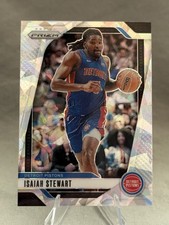 2024-25 Isaiah Stewart Silver Cracked Ice Prizm #106, F, Pistons, NBA