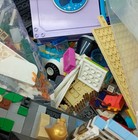 Bulk LEGO Mixed Bricks Lot With Mini-Dolls & Guides — photo 6