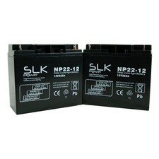 4 X 12V 22AH HEAVY DUTY BATTERIES FOR ZT500 MOBILITY SCOOTER