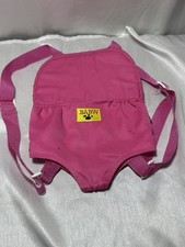 Build A Bear Workshop Pink Plush Backpack Carrier BABW