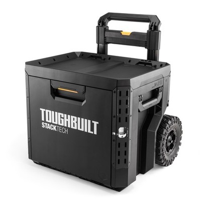 ToughBuilt StackTech 1-Drawer Rolling Locking Box, Tool Storage & Gear Organizer