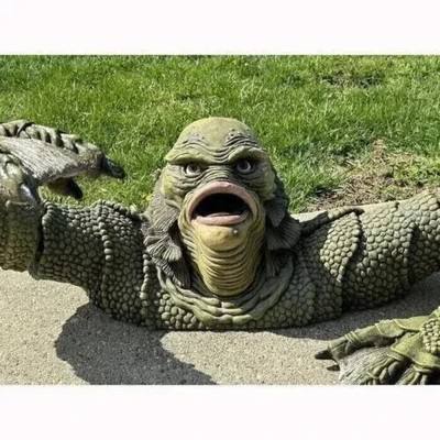 Creature Lizardman from the Tomb of the Creatures of the Black Lagoon