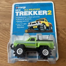 Vintage Corgi MS110 Trekkerker 2 Chevy Scottsdale Battery Operated 4x4 MOC 1980s