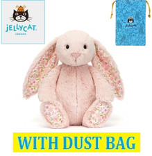 Jellycat Bashful Blush Bunny Medium #BNWT and Dust Bag