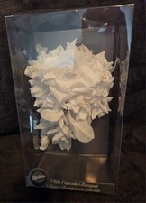 Wedding Bridal Bouquet White Flowers Roses Bouquet Cascade Bride Marriage