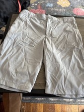 Under Armour Youth Size 18 Lightweight Shorts Gray Golf Shorts for Boys EUC