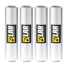 Shrink Wrap  15" x 1100ft Heavy-Duty Pallet Wrap PE Shrink Film Clear 4 Rolls