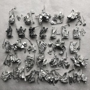 WITCH KING AND RINGWRAITHS - Mordor Nazgul Metal LOTR Lord of the Rings MESBG