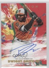 2020 Topps Inception Rookies & Emerging Stars Red 62/75 Dwight Smith Jr Auto 9hx