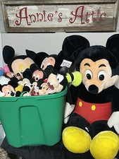 Disney Mickey Mouse Minnie Plush Lot Of 13 Stuffies Stuffed Plush Pals